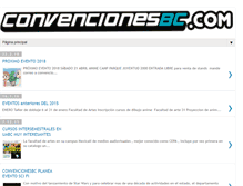 Tablet Screenshot of convencionesbc.blogspot.com