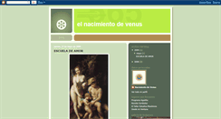 Desktop Screenshot of nacimientovenus.blogspot.com