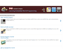 Tablet Screenshot of embedded4beginner.blogspot.com
