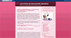 Desktop Screenshot of lasnticseneducacininfantil.blogspot.com