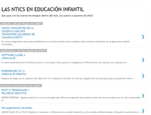 Tablet Screenshot of lasnticseneducacininfantil.blogspot.com