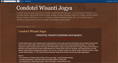 Desktop Screenshot of condotelwisantijogya.blogspot.com