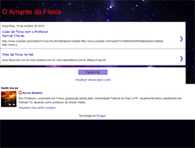 Tablet Screenshot of amantedafisica.blogspot.com