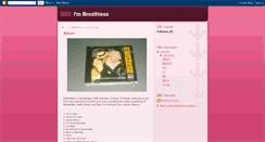 Desktop Screenshot of collectionbreathless.blogspot.com