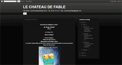 Desktop Screenshot of compagnielechateaudefable.blogspot.com