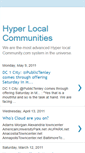 Mobile Screenshot of hyperlocalcommunities.blogspot.com