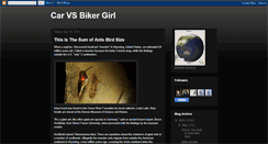 Desktop Screenshot of car-vs-bikergirl.blogspot.com