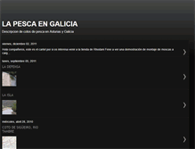 Tablet Screenshot of pescagalicia.blogspot.com
