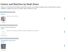 Tablet Screenshot of noahginex.blogspot.com