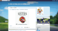 Desktop Screenshot of forevermusicdownload.blogspot.com