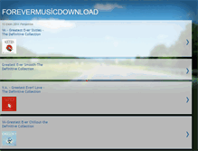Tablet Screenshot of forevermusicdownload.blogspot.com