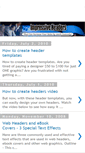 Mobile Screenshot of header-templates.blogspot.com