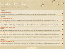 Tablet Screenshot of namlinhchiviet.blogspot.com