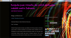 Desktop Screenshot of hidayatnor100.blogspot.com