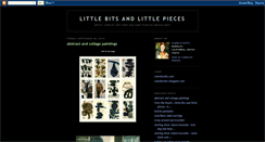 Desktop Screenshot of littlebitsandlittlepieces.blogspot.com