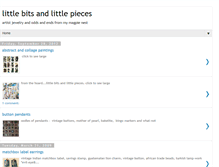 Tablet Screenshot of littlebitsandlittlepieces.blogspot.com