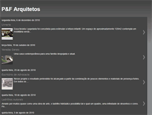 Tablet Screenshot of pefarquitetos.blogspot.com