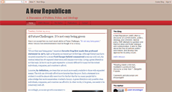 Desktop Screenshot of anewrepublican.blogspot.com