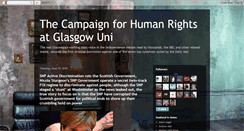 Desktop Screenshot of glasgowunihumanrights.blogspot.com