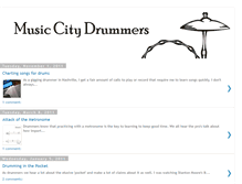 Tablet Screenshot of musiccitydrummers.blogspot.com