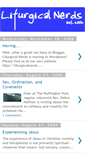 Mobile Screenshot of liturgicalnerds.blogspot.com