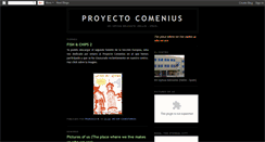 Desktop Screenshot of comeniusbelmonte.blogspot.com