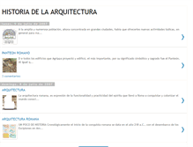 Tablet Screenshot of historiadelaarquitectura.blogspot.com