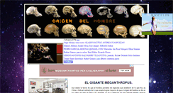 Desktop Screenshot of losorigenesdelhombre.blogspot.com