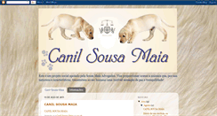 Desktop Screenshot of canilsousamaia.blogspot.com