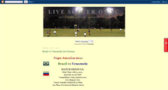 Desktop Screenshot of live-soccer-onpc.blogspot.com