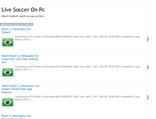 Tablet Screenshot of live-soccer-onpc.blogspot.com