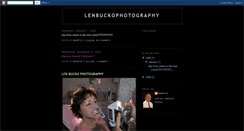 Desktop Screenshot of lenbuckophoto.blogspot.com