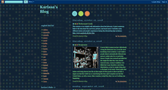 Desktop Screenshot of karissagarcia.blogspot.com