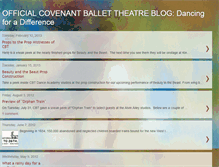 Tablet Screenshot of covenantballet.blogspot.com