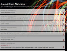 Tablet Screenshot of jasrnaturales.blogspot.com