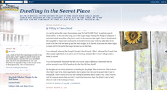 Desktop Screenshot of dwellinginthesecretplace.blogspot.com