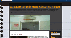 Desktop Screenshot of mipadretambientienecancerdehigado.blogspot.com