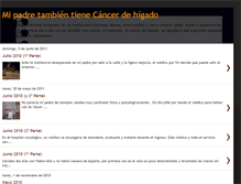 Tablet Screenshot of mipadretambientienecancerdehigado.blogspot.com