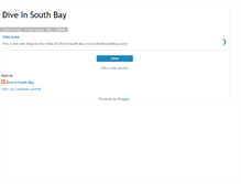 Tablet Screenshot of diveinsouthbay.blogspot.com