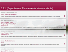 Tablet Screenshot of espectaularpensamientointrascendente.blogspot.com