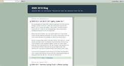 Desktop Screenshot of dsdsblog.blogspot.com