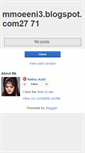 Mobile Screenshot of mmoeeni3.blogspot.com