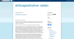 Desktop Screenshot of ehitusjarelvalve-esten.blogspot.com