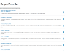 Tablet Screenshot of despre-porumbei.blogspot.com