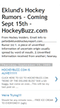 Mobile Screenshot of hockeyrumors.blogspot.com