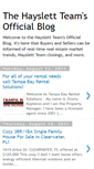 Mobile Screenshot of hayslettteam.blogspot.com