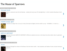 Tablet Screenshot of houseofsparrows.blogspot.com