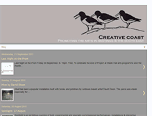 Tablet Screenshot of creativecoast.blogspot.com