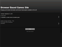 Tablet Screenshot of bbgamesite.blogspot.com