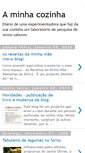 Mobile Screenshot of aminhacozinha.blogspot.com